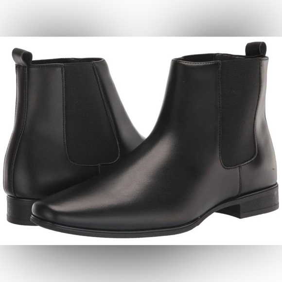 Calvin Klein Men\'s Brayden Chelsea Boot- size 10.5- Black main image 7